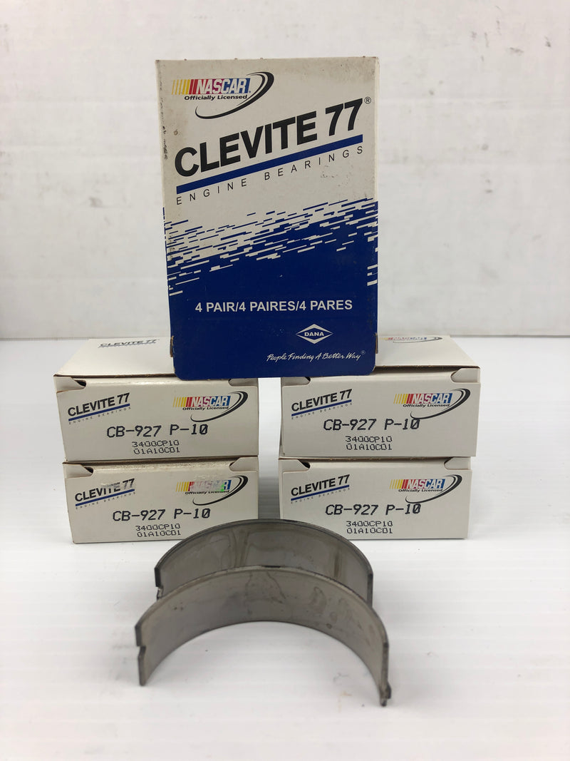 Clevite CB927P10 Engine Connecting Rod Bearing CB-927 P-10 (Box of 4)