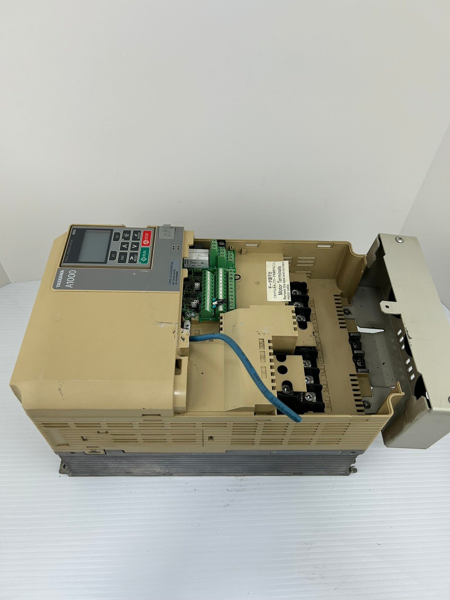 Yaskawa Electric CIMR-AU4A0044FAA A1000 3PH AC Drive Rev E Type 1 Enclosure