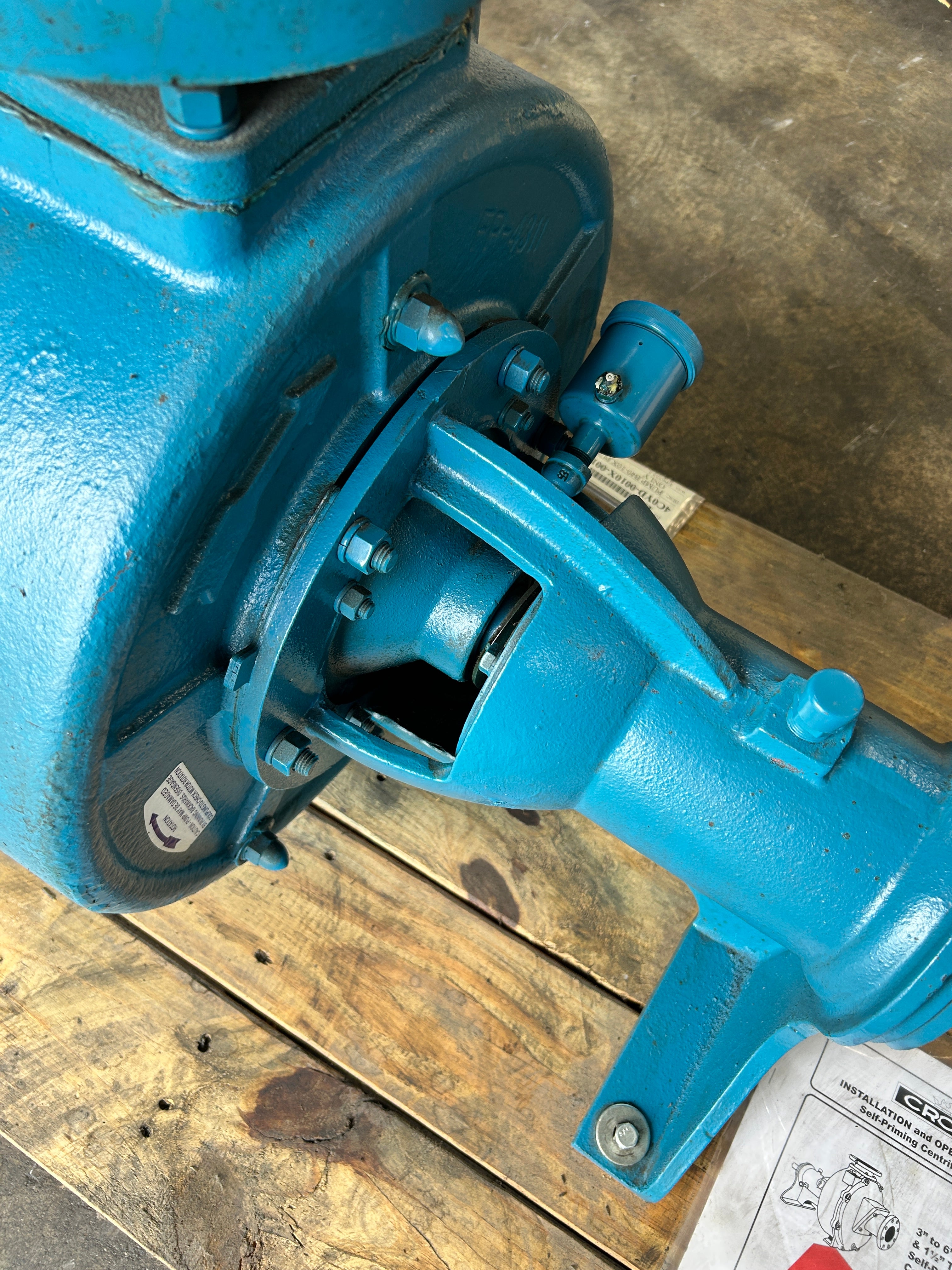 Crane Pumps Crown B40-10X End Suction Centrifugal Pump 4COYD-0010X-001