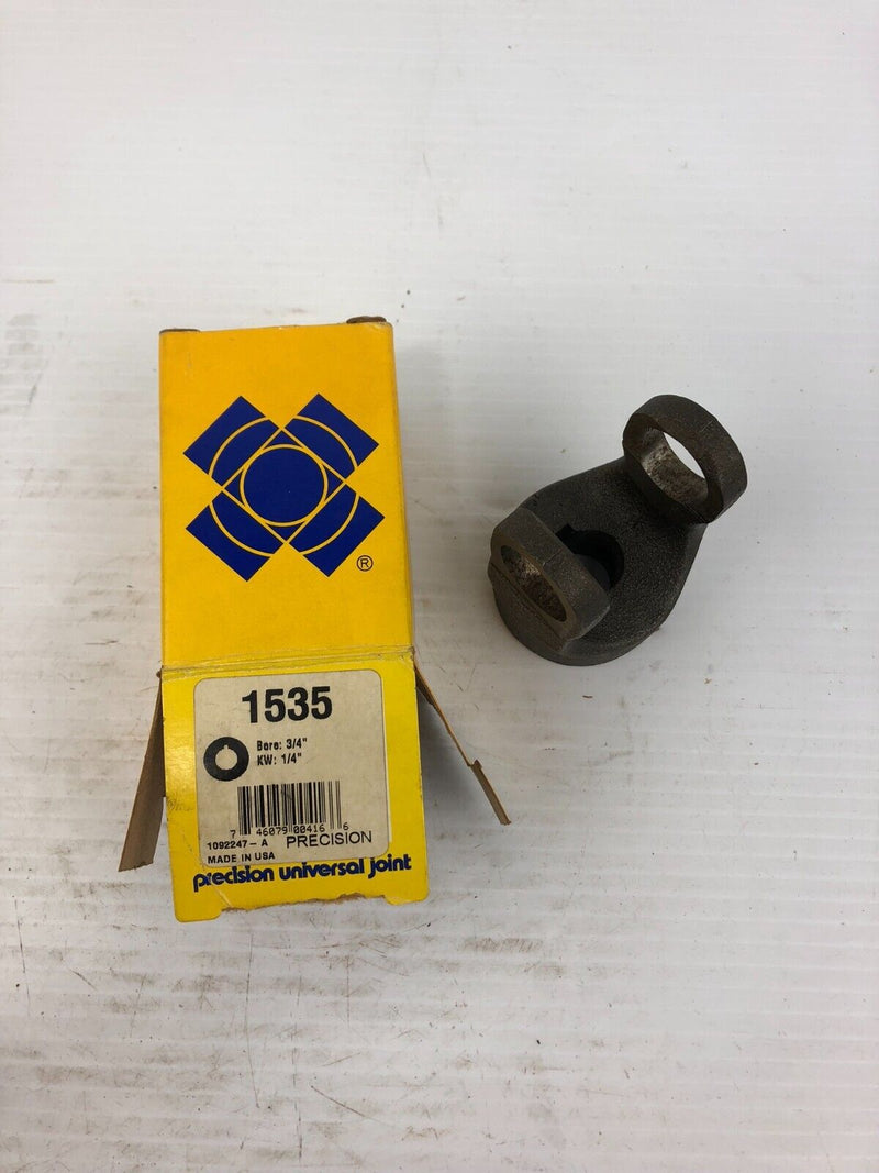 Precision Universal Joint 1535 End Yoke