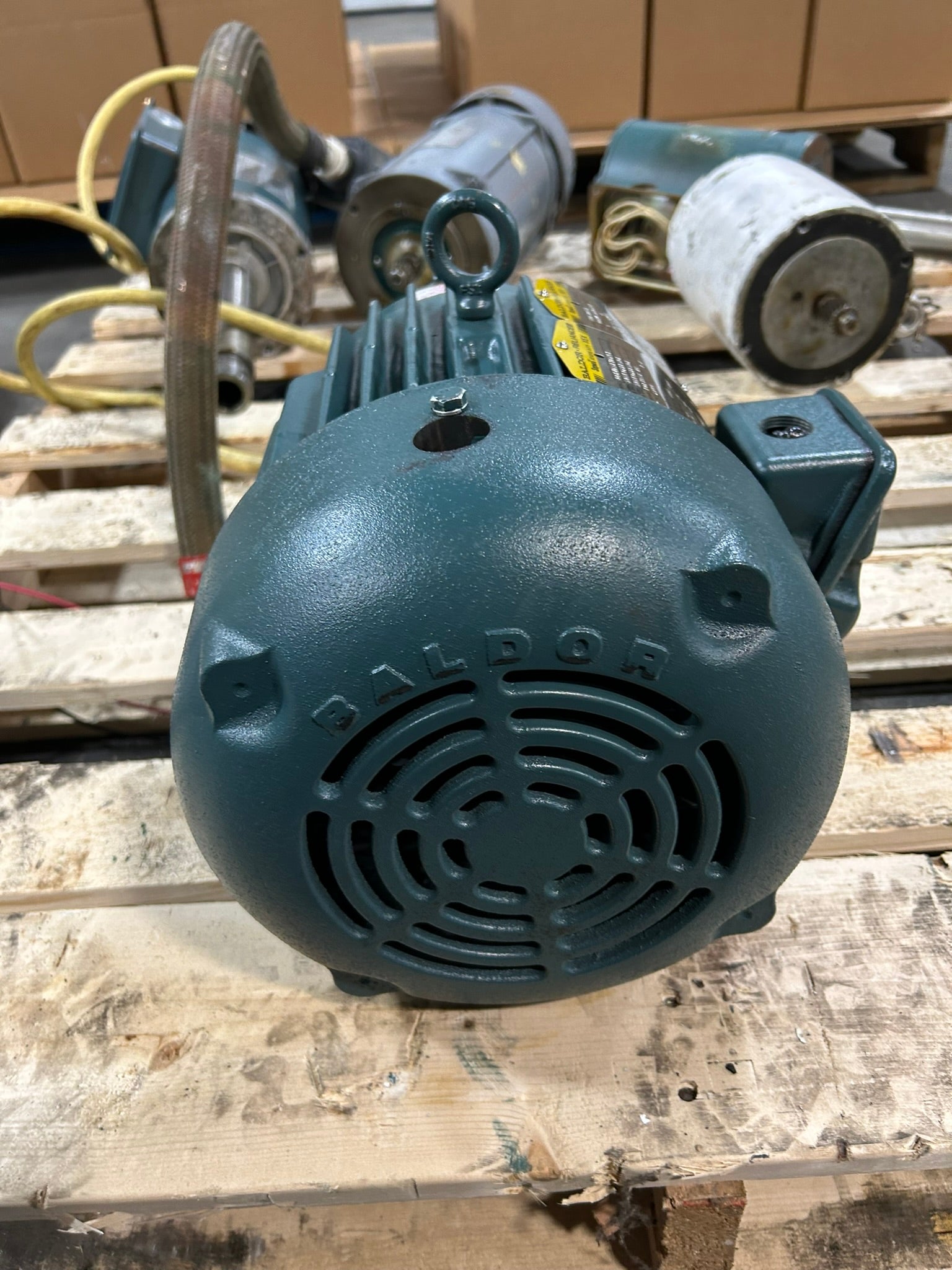 Baldor Reliance ECP3665T AC Motor 5HP 1750 RPM 184T Frame 60 HZ 3PH