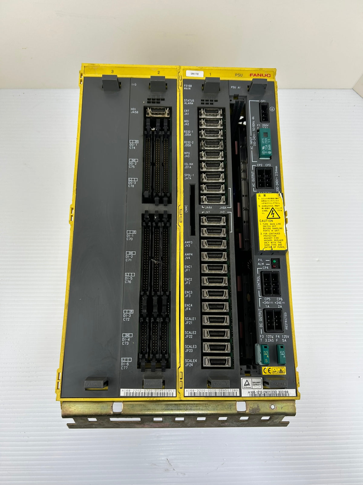 FANUC A02B-0200-B502 Series 16-MB CNC Control Drive A16B-3200-0010