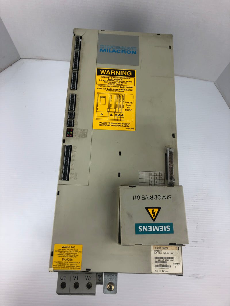 Siemens 6SN1145-1BA02-0CA0 Simodrive E/R Module Power Supply 1-230-1003A