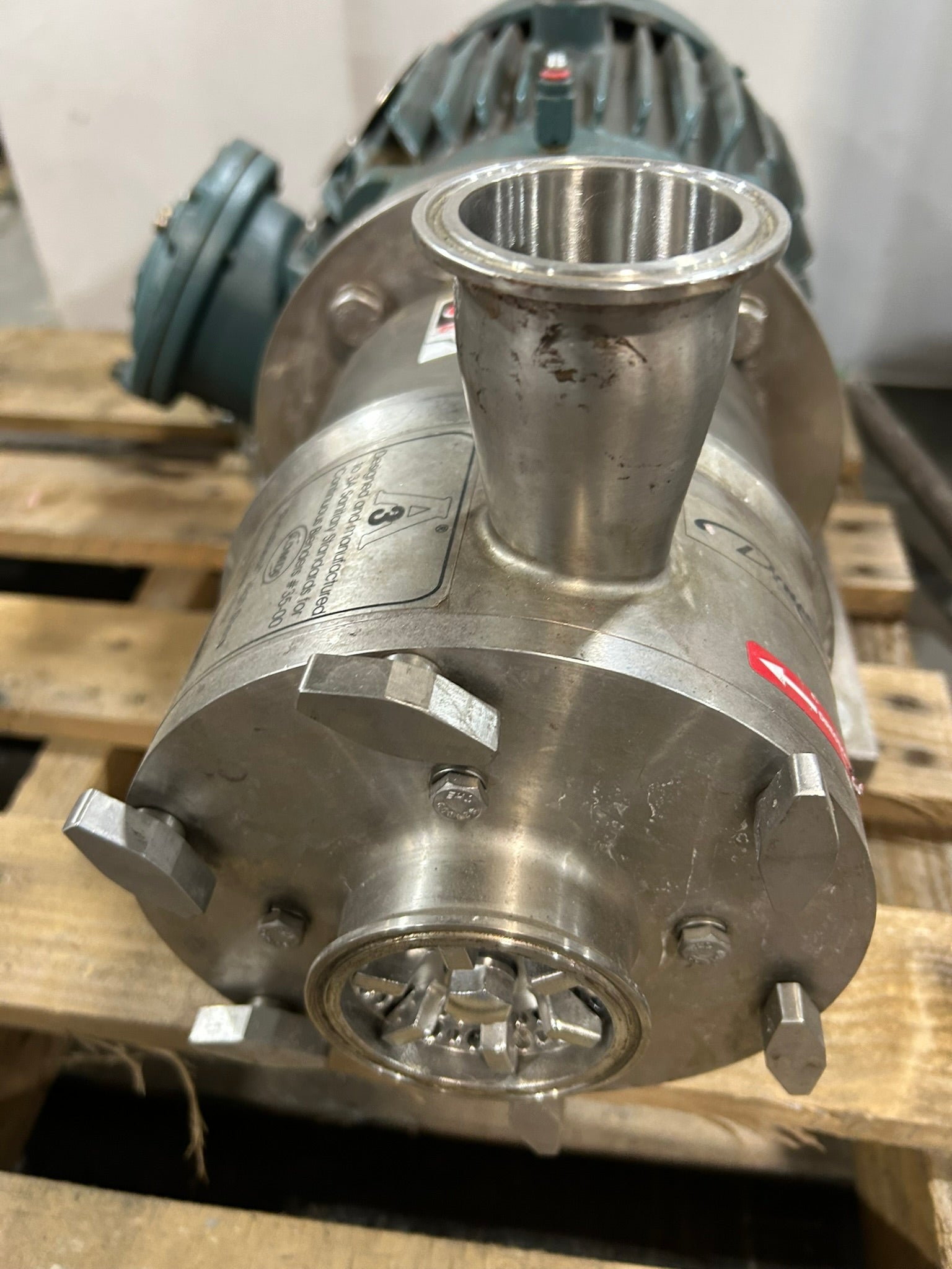 Reliance Electric 01MCN90235G001AD XEX Duty Master Motor 5HP 3PH Admix FF-425P