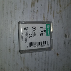 Littelfuse 314005P Fast-Acting Fuse - Box of 5