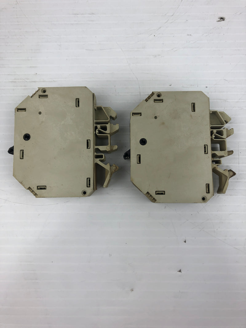 Telemecanique GB2-CB10 Circuit Breaker 5 Amp - Lot of 2