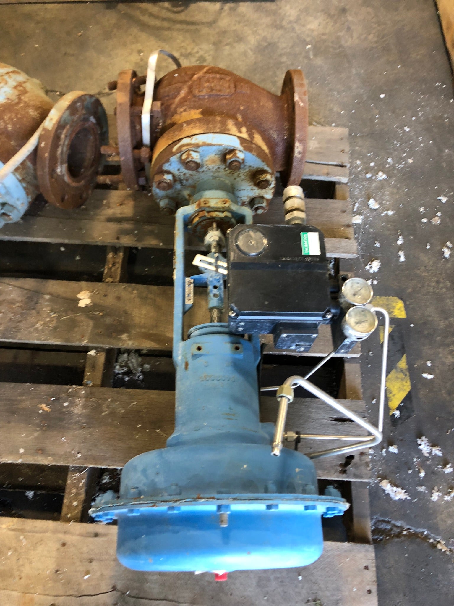 Neles Jamesbury C110N0C32CC8P #4 Butterfly Valve Pneumatic Actuator