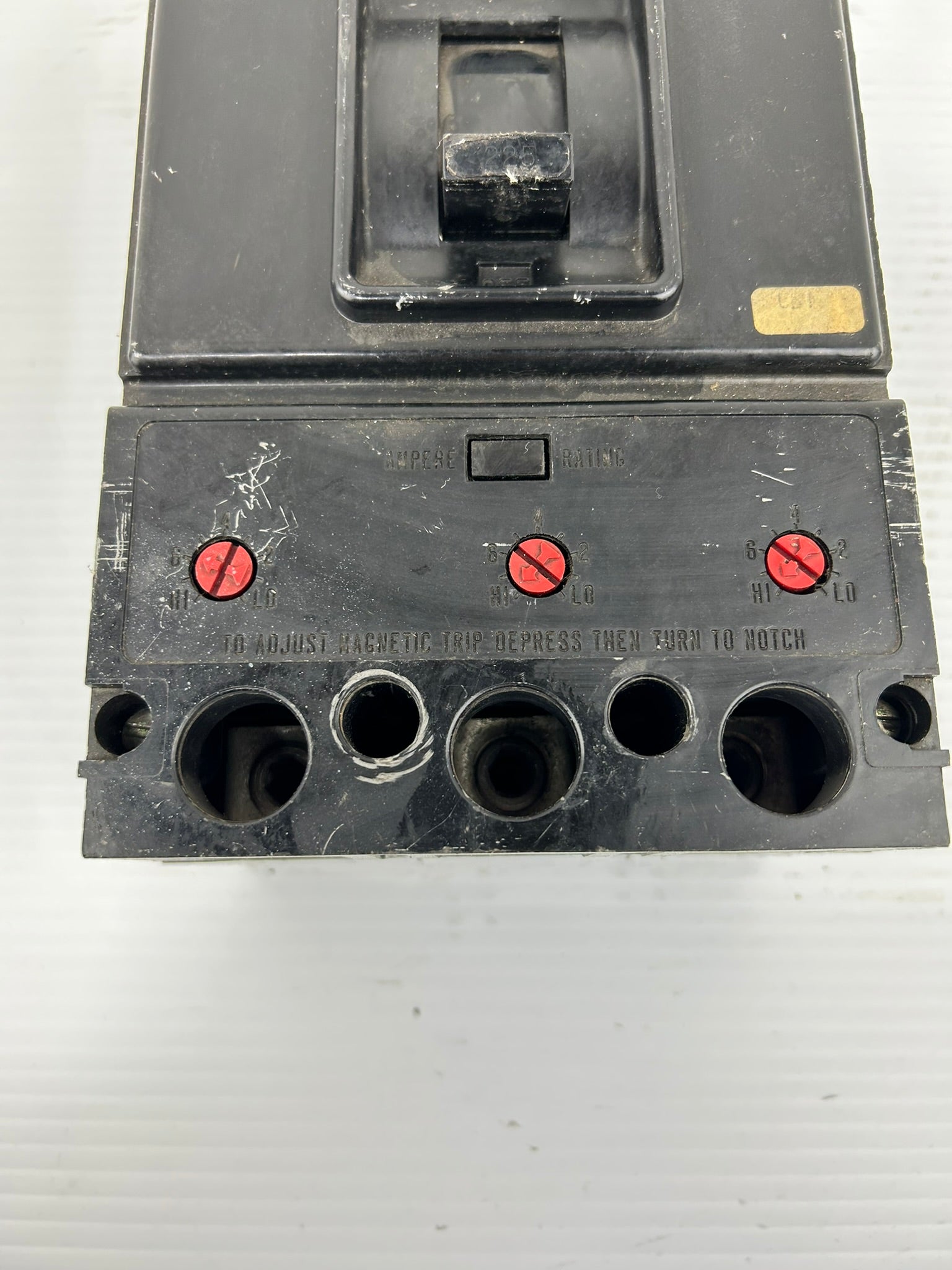 Westinghouse JA3225S Circuit Breaker 657D791G 225A 3 Pole 600VAC