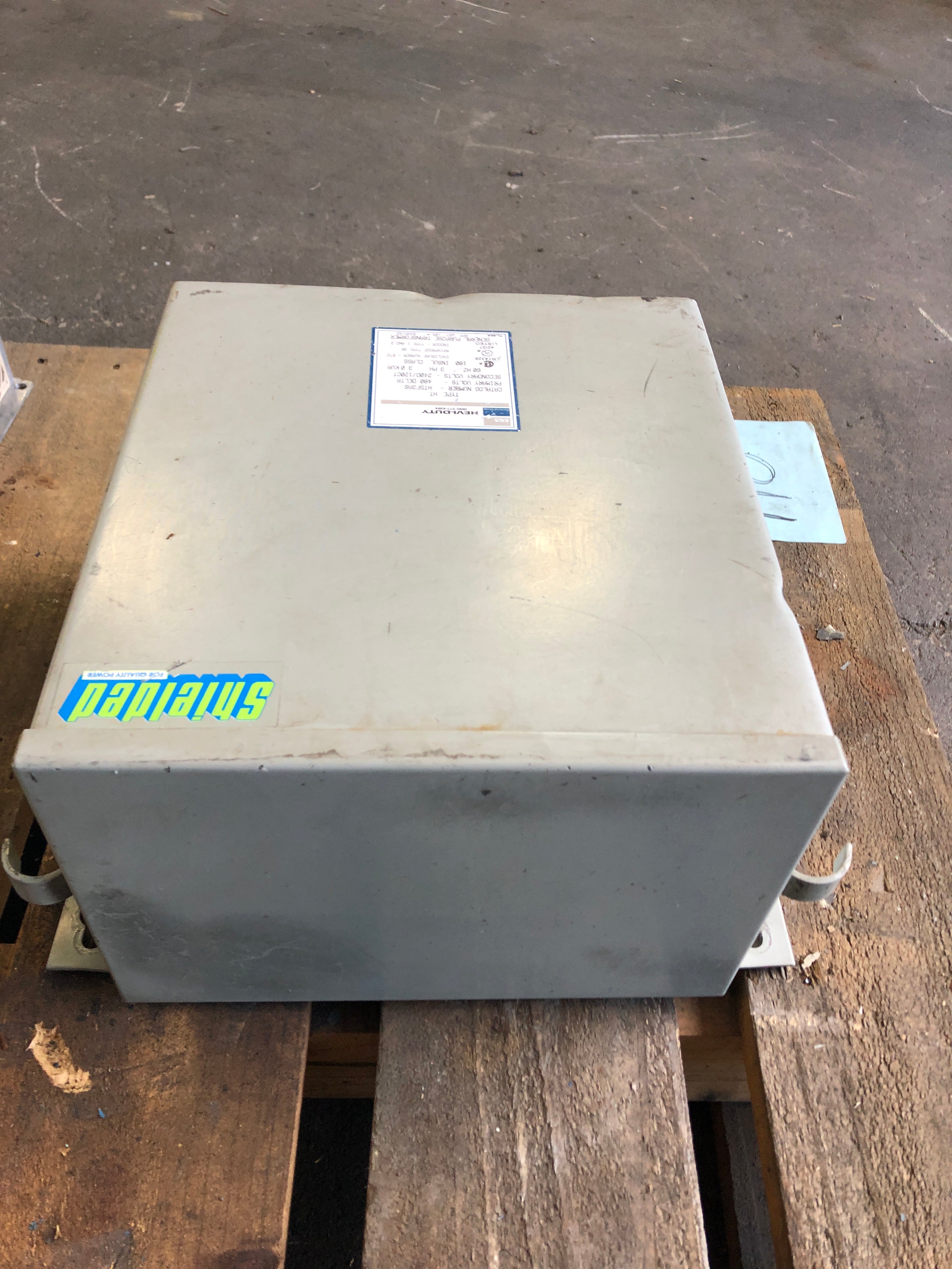 Hevi-Duty HT5F3AS General Purpose Transformer Type HT 3PH 3kVA