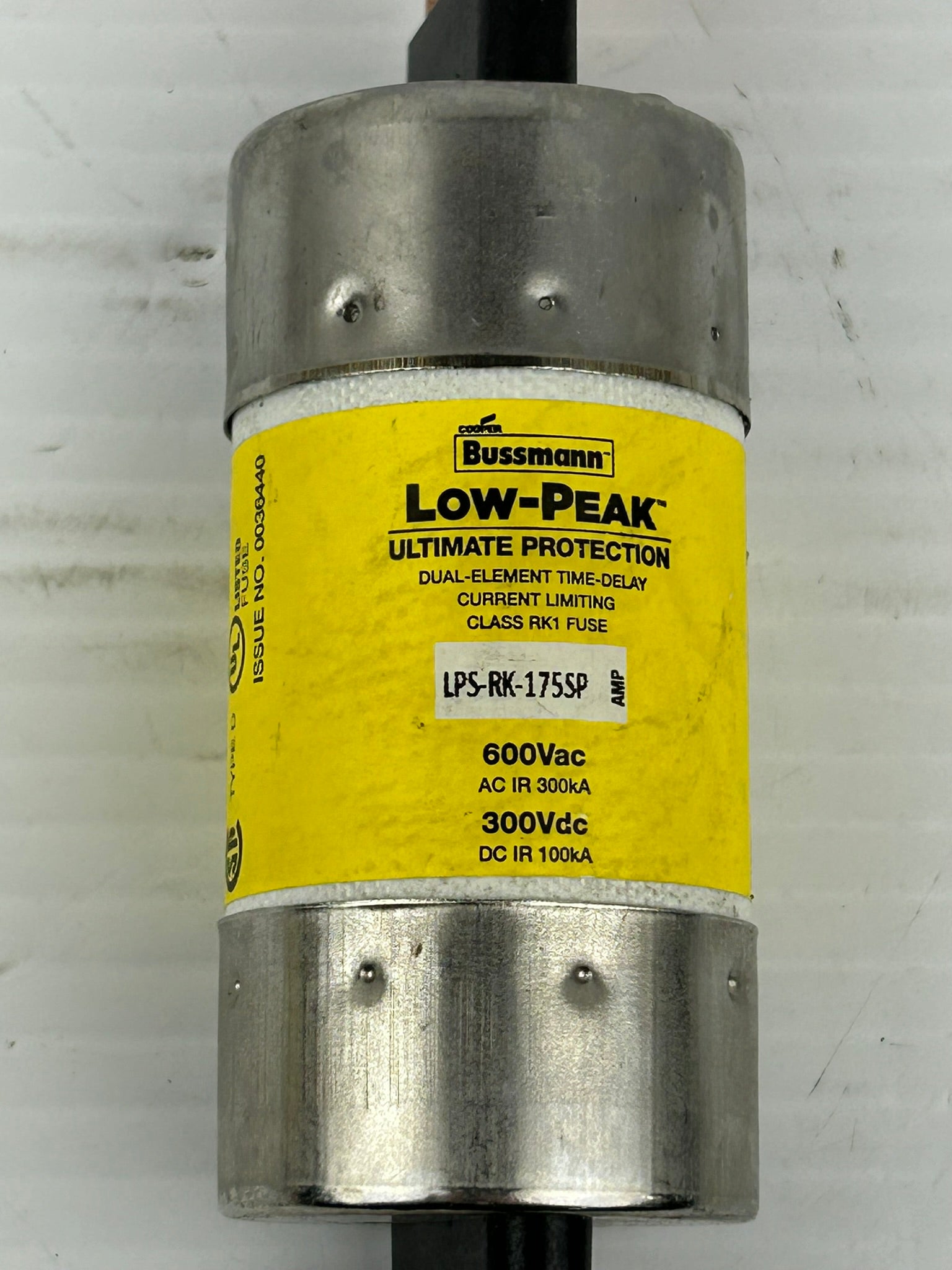 Bussmann LPS-RK-175SP Dual Element Time Delay Fuse 175A 600VAC/300VDC