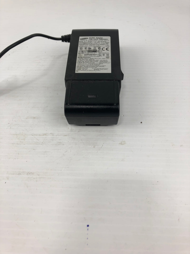 Samsung AD-3014STN AC/DC Adapter 30W 100-240V 0.7A 50/60 Hz