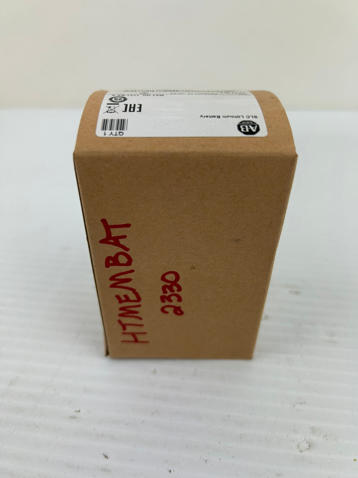 Allen Bradley 1747-BA Series A SLC Lithium Battery 3V Memory Backup - Lot of 3