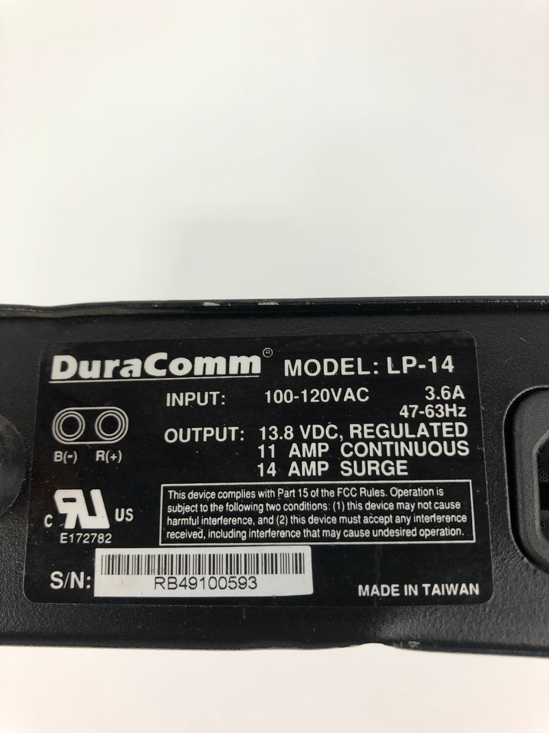 Duracomm LP-14 Power Supply