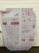 Sabic Innovative Plastics Lexan Polycarbonate Sheet 49" x 35" x 0.315" Cutout