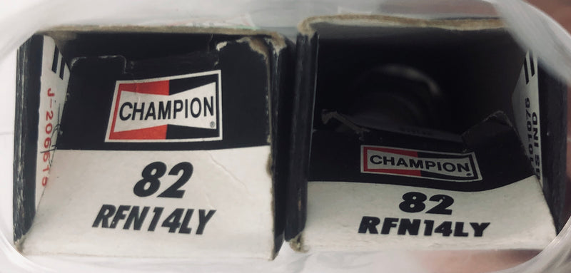 Champion Cooper Plus 106 RZF10 Lot of 2