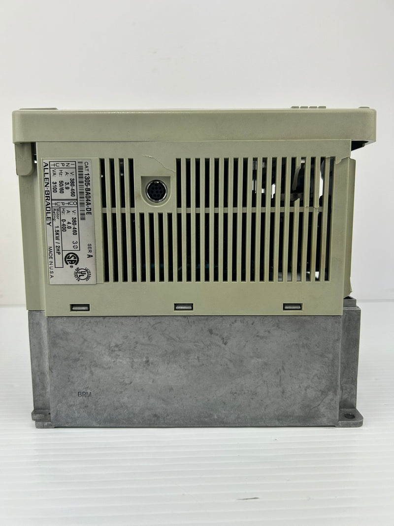 Allen Bradley 1305-BA04A-DE Variable Frequency Drive Series A - Cracked Casing