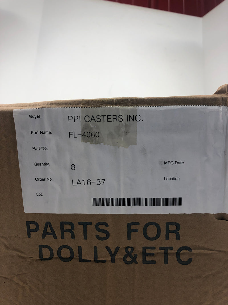 PPI Casters FL-4060 Extendable Floor Lock Brake 6 1/2" - Lot of 8