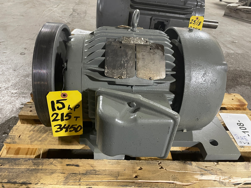 Baldor CP3773T-4 Motor 15 HP 3450 RPM 215T 07H001W703H1