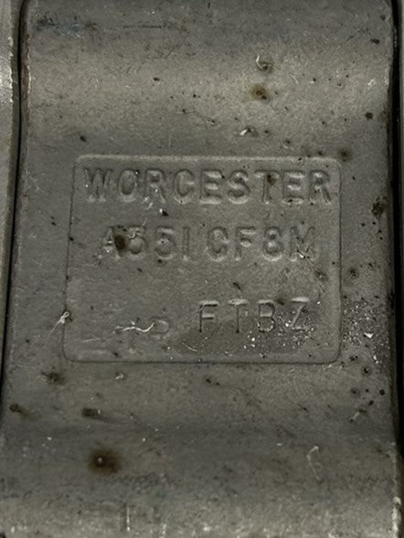 Worcester 1-B5966TBW1V38 Ball Valve R21CWP1000 A351 CF8M