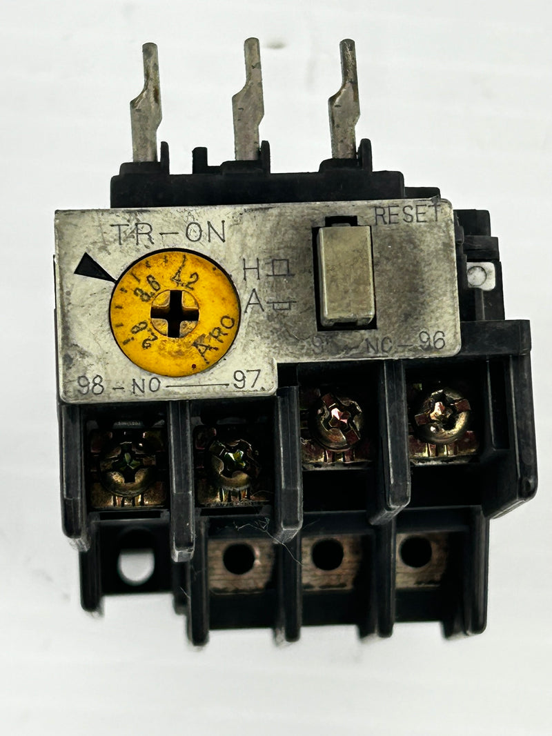 Fuji Electric TR-0N Over Load Relay 600 VAC Max 2.8-4.2A