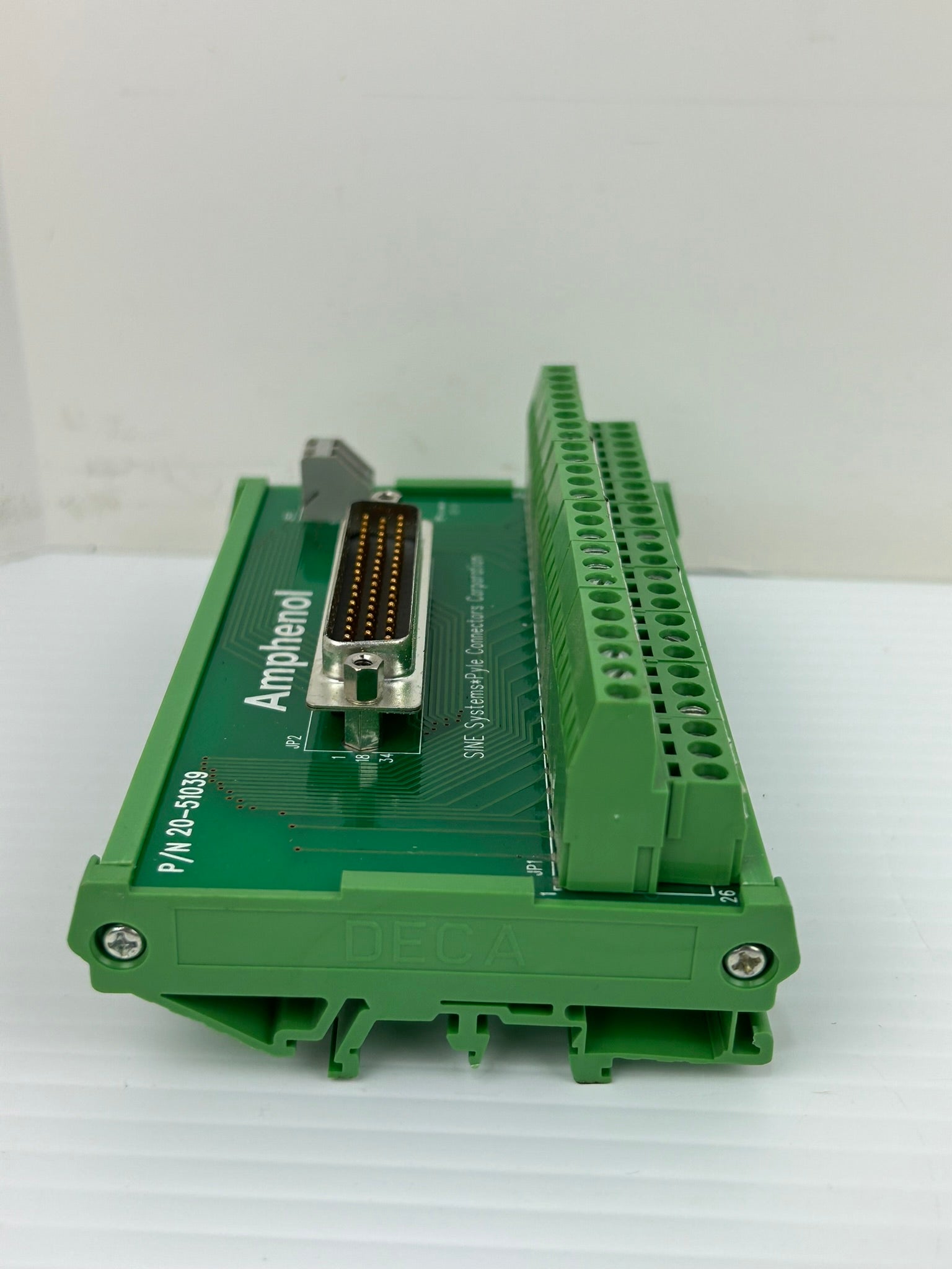 SINE Systems Pyle Connectors Amphenol 20-51039 Terminal Block - Lot of 2