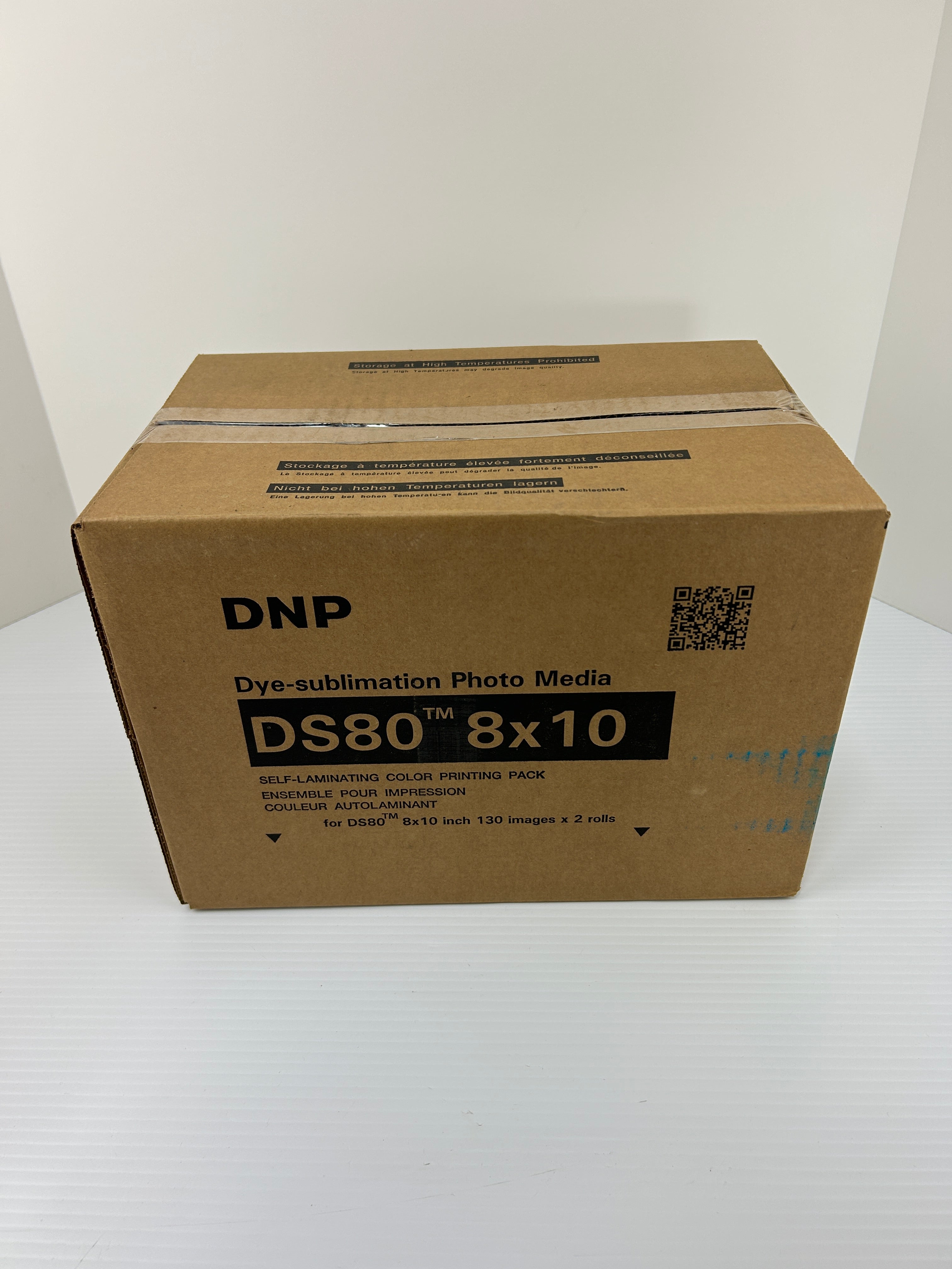 DNP DS80 8x10" Print Kit DS80PK810 Dye-Sublimation Photo Media Color - Case of 2