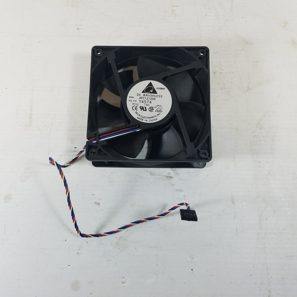 Delta Electronics DC Brushless 120x120x38mm Fan Y4574