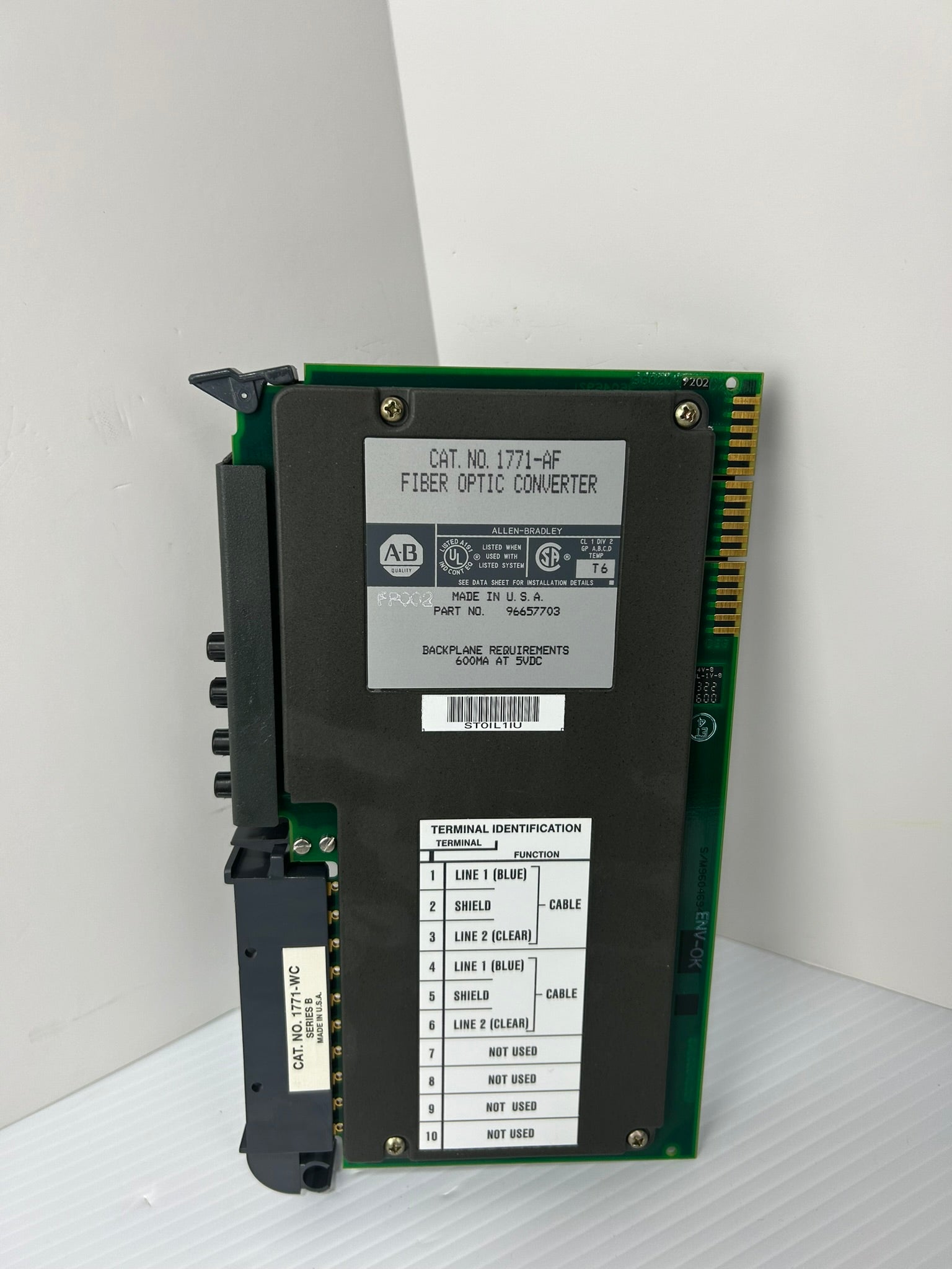 Allen-Bradley 1771-AF Fiber Optic Converter
