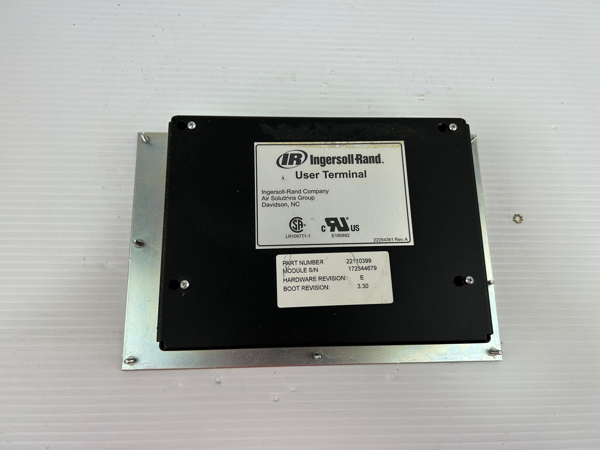 Ingersoll Rand 22110399 User Terminal Rev E
