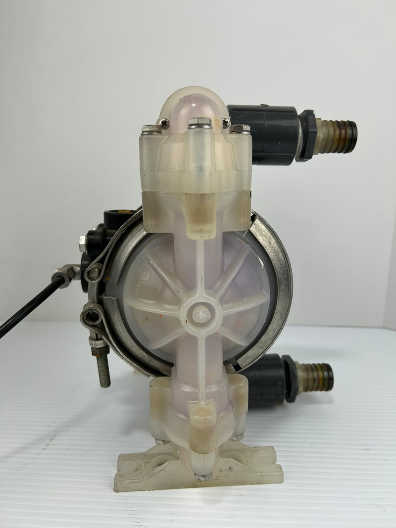 Sandpiper PB½-A Double Diaphragm Pump Wilkerson R16-03-000A Pressure Regulator