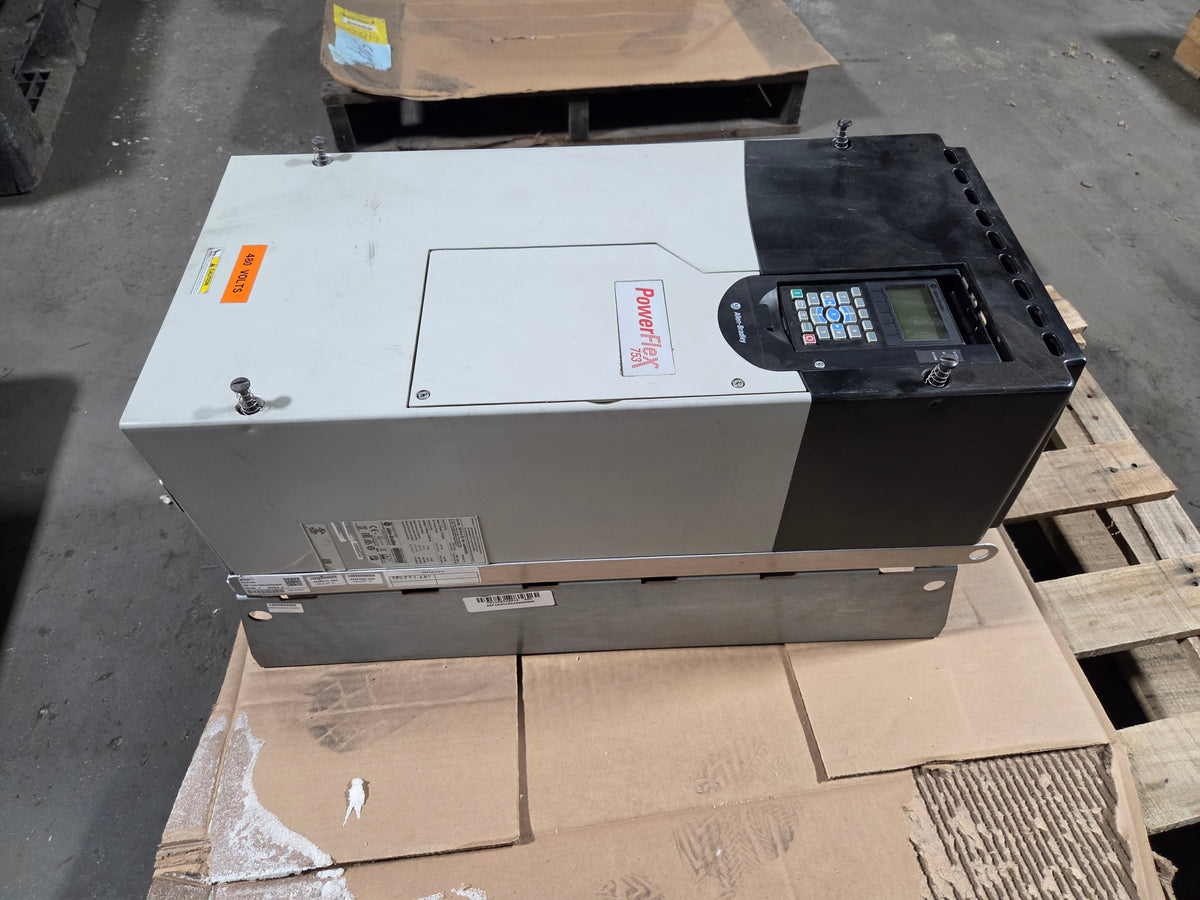 Allen Bradley PowerFlex 753 Drive 20F1AND186AA0NNNNN 3PH Ser A - Needs Repair