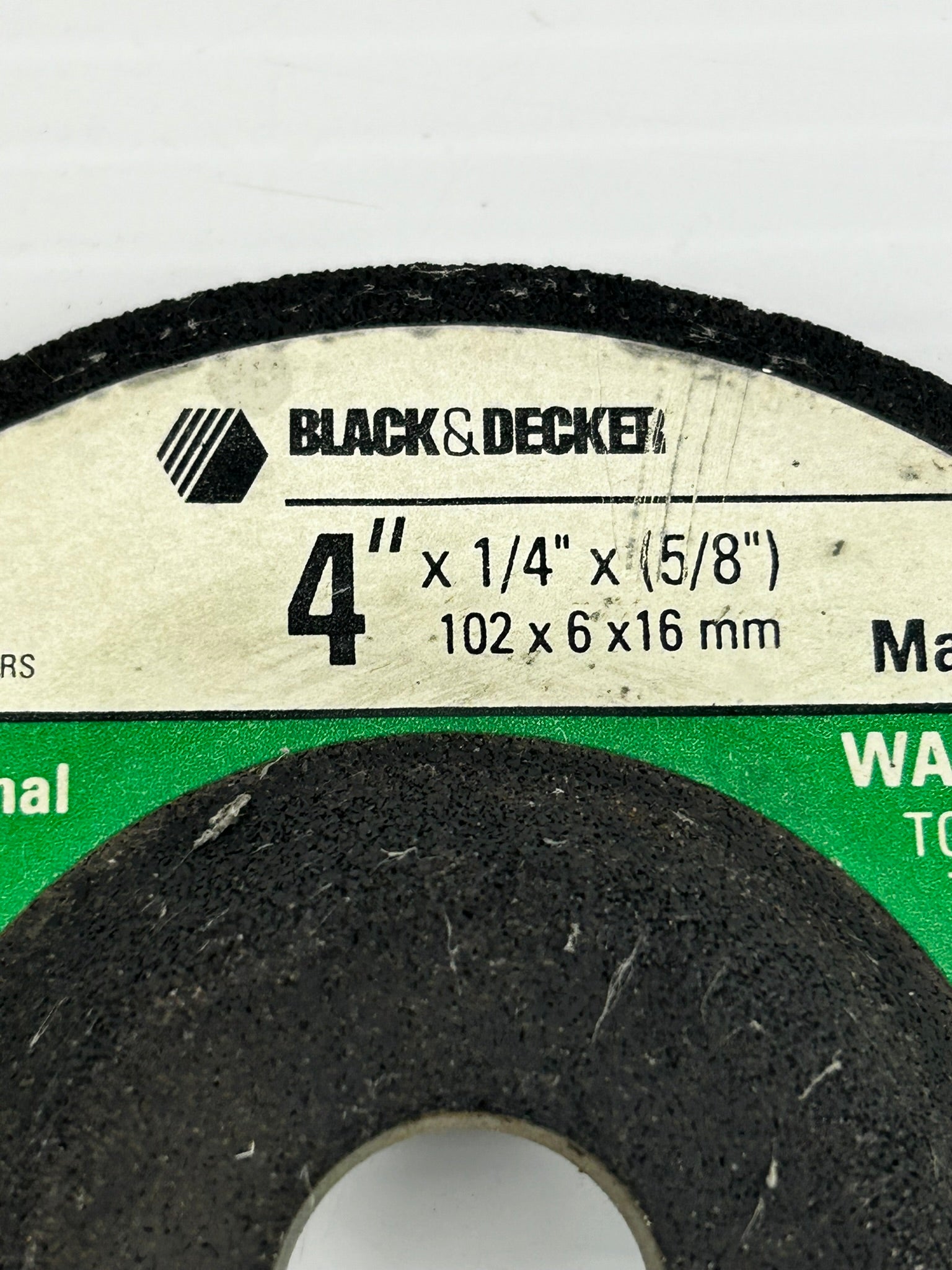 Black & Decker Industrial Masonry Grinding Wheel C24R 4" x 1/4" x 5/8" Lot of 17
