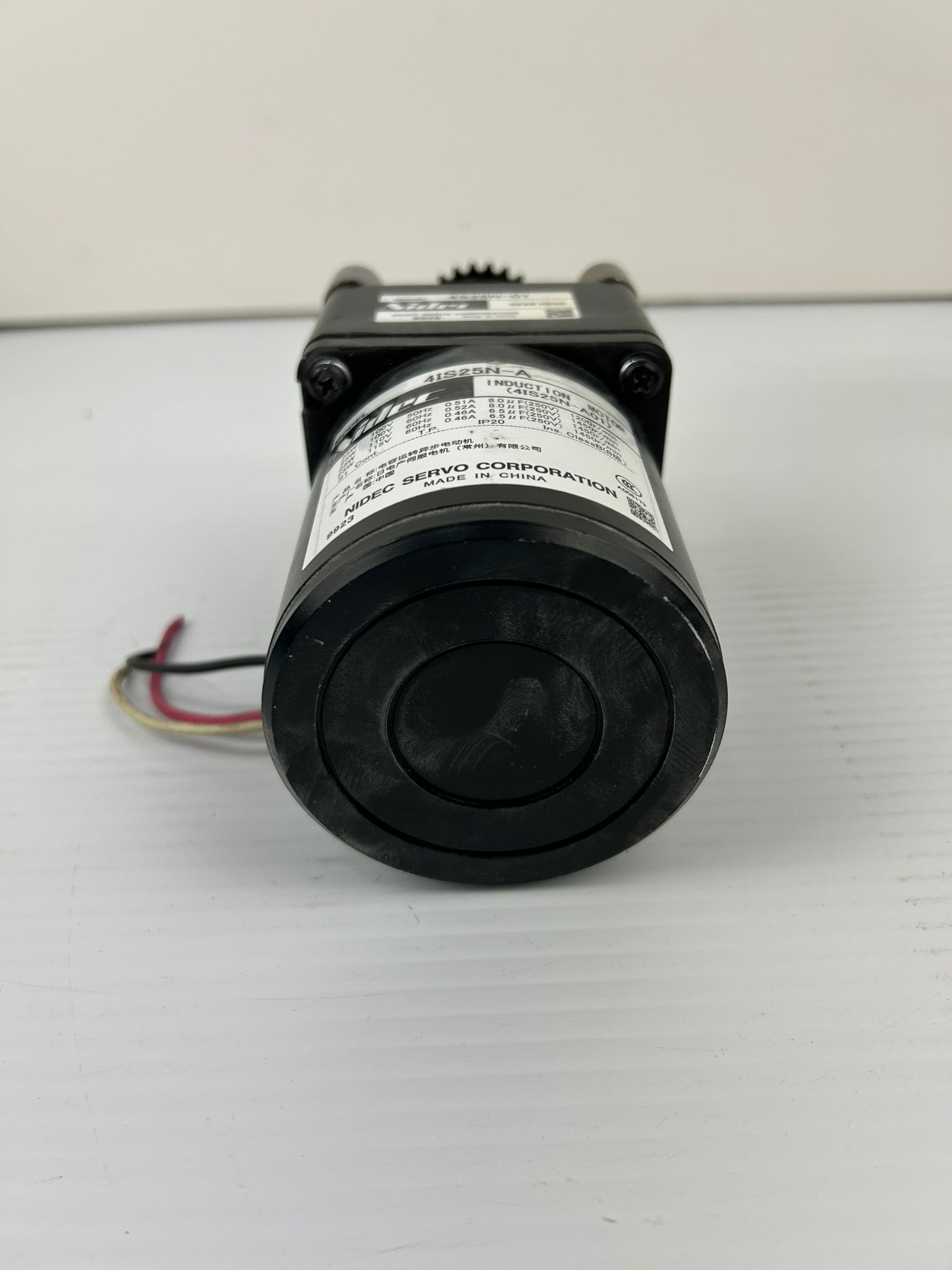 Nidec 4S25N-01 Gear Head With 4IS25N-A Industrial Motor
