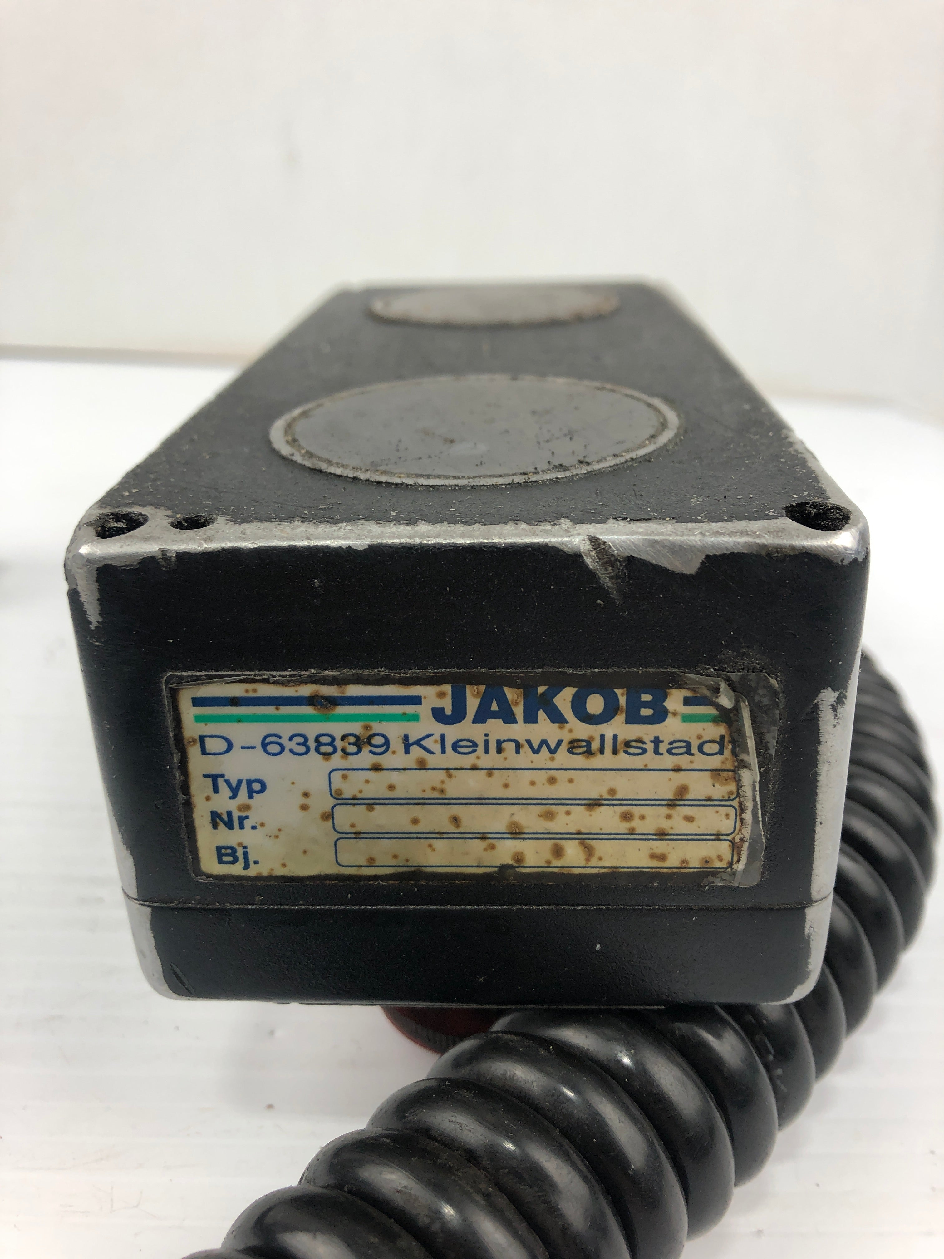Jakob D-63839 Accu-Trol Handheld Controller Hand Terminal