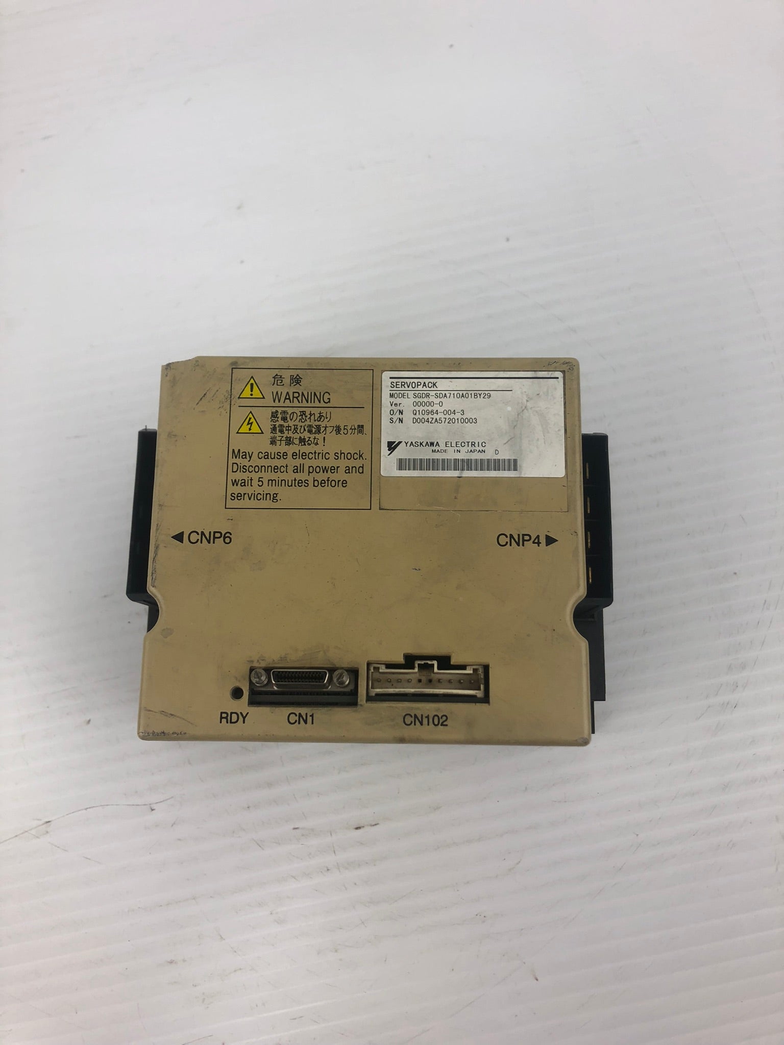 Yaskawa Servopack SGDR-SDA710A01BY29 Servo Driver