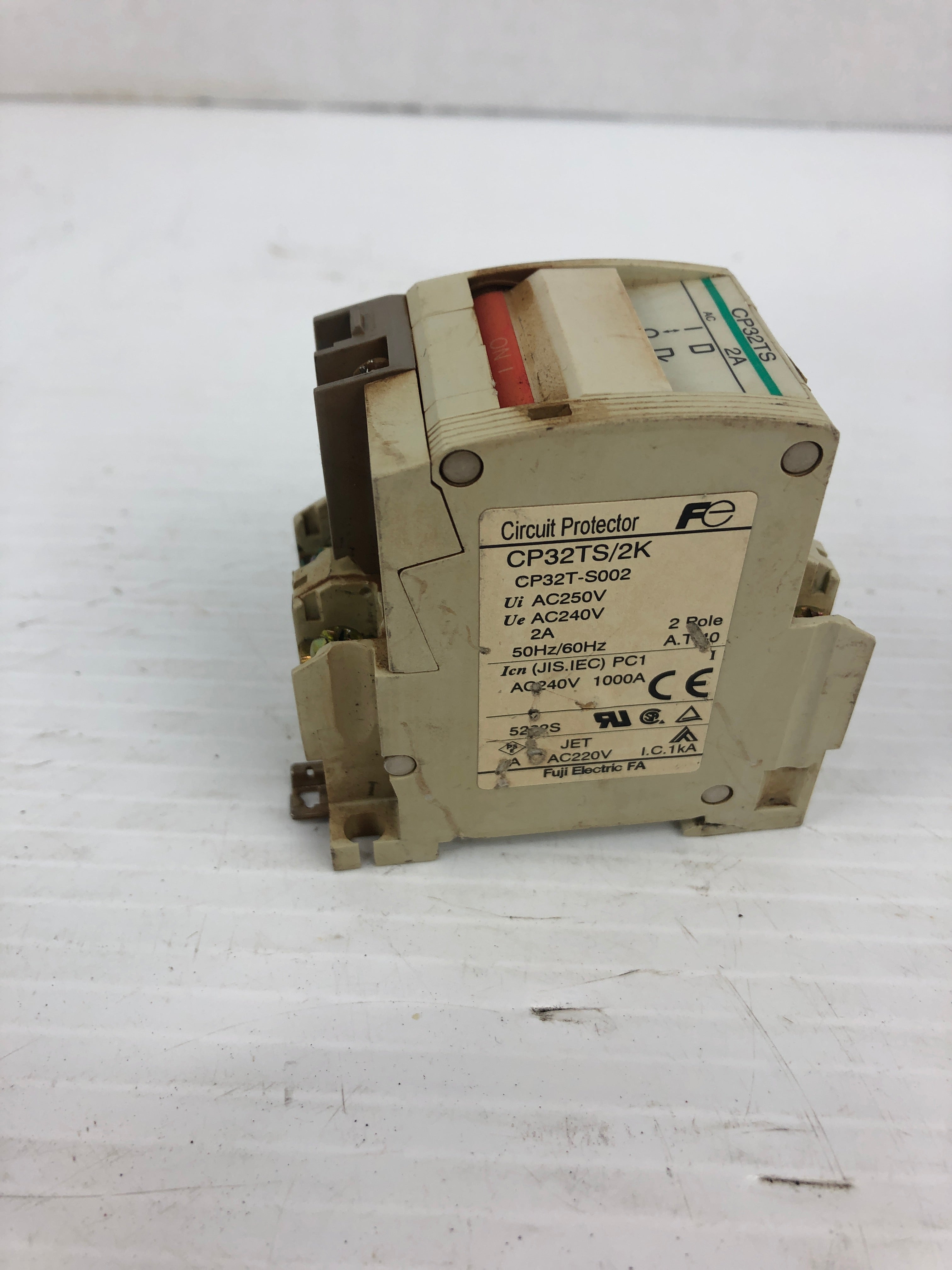 Mitsubishi CP32TS Circuit Breaker Protector 250V 2A 2P 50/60Hz - No Covers