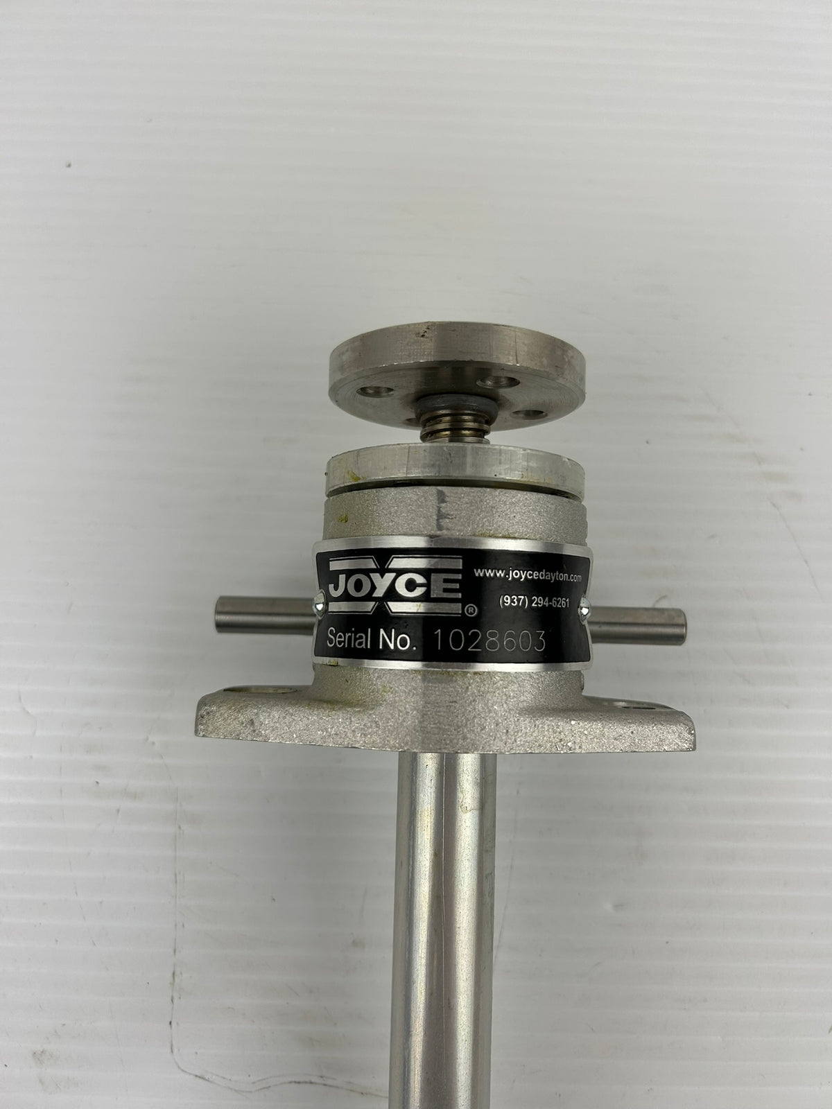 Joyce Dayton 1028603 Machine Screw Jack Worm Gear Mechanical Lift Long Shaft