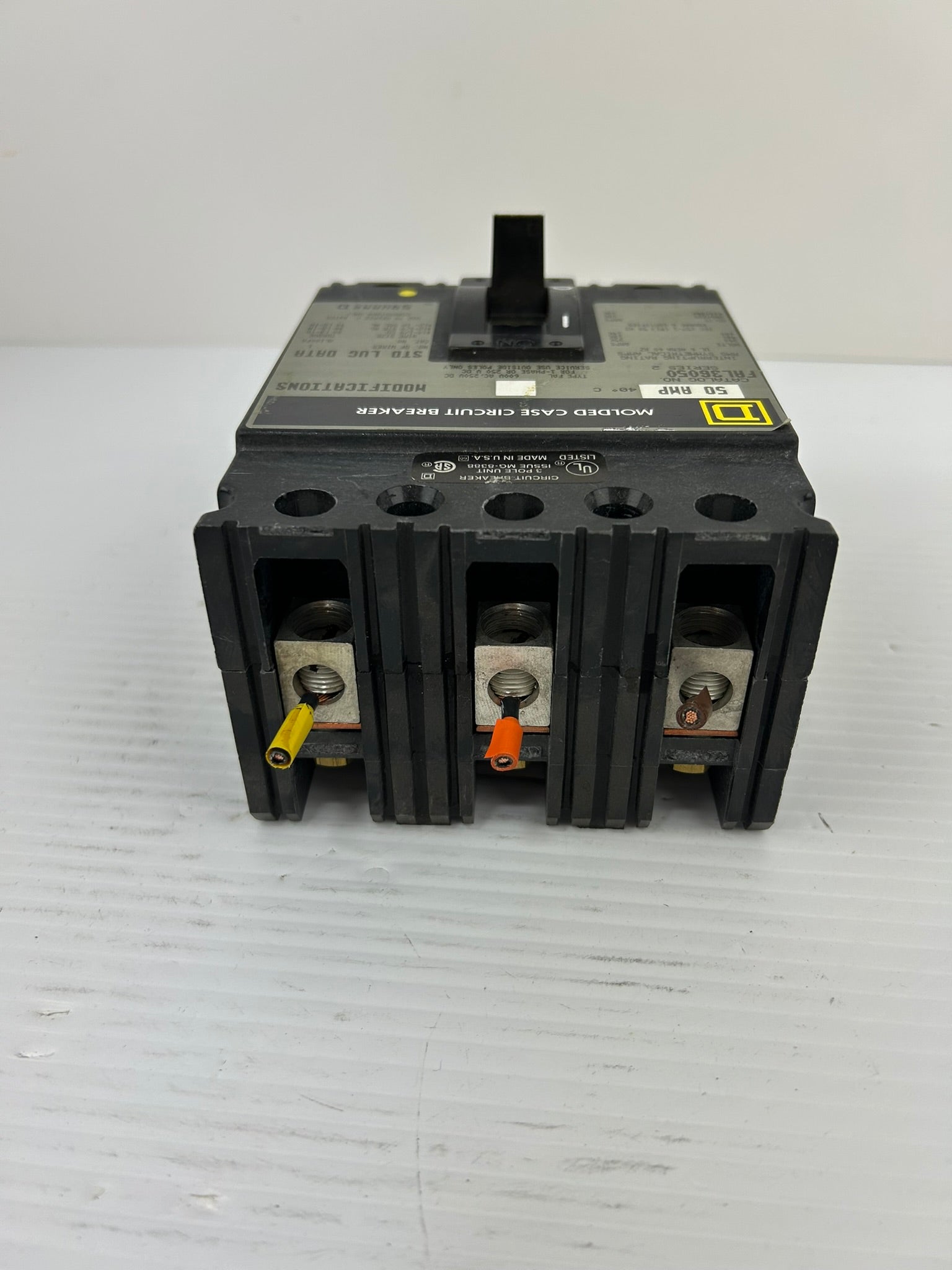 Square D FAL36050 Molded Case Circuit Breaker 50 Amp Series 2