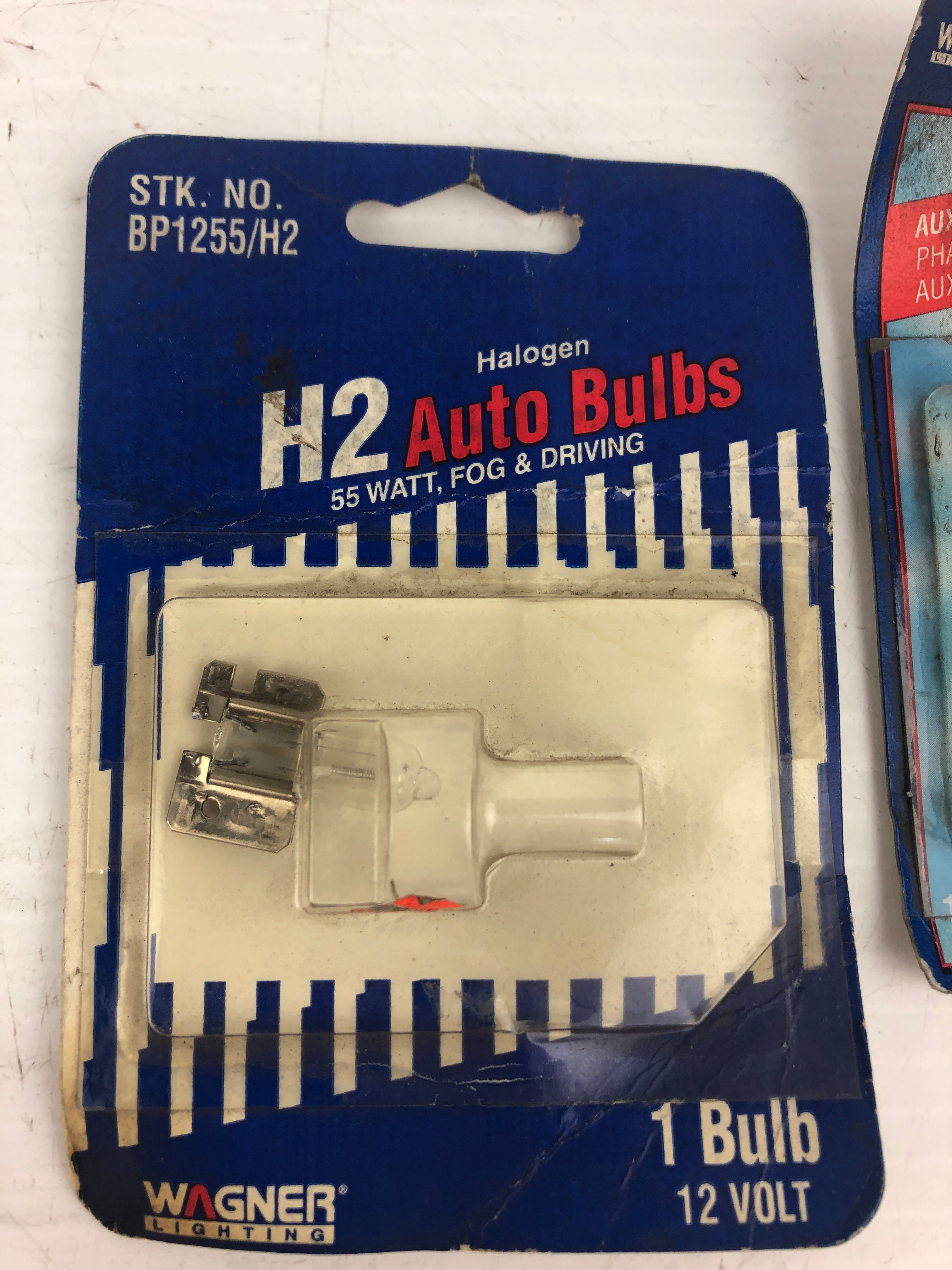 Wagner 1255/H2 Fog Driving Light Bulb 12V - Lot of 2