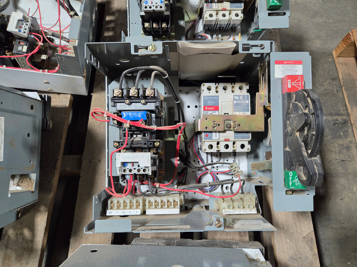 Allen-Bradley 2113B MCC Bucket Size 1 FVNR 3.0HP 3PH 480V 15A Breaker - No Door