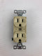 Bryant Ivory and Brown Receptacles 15A 125V - Lot of 7