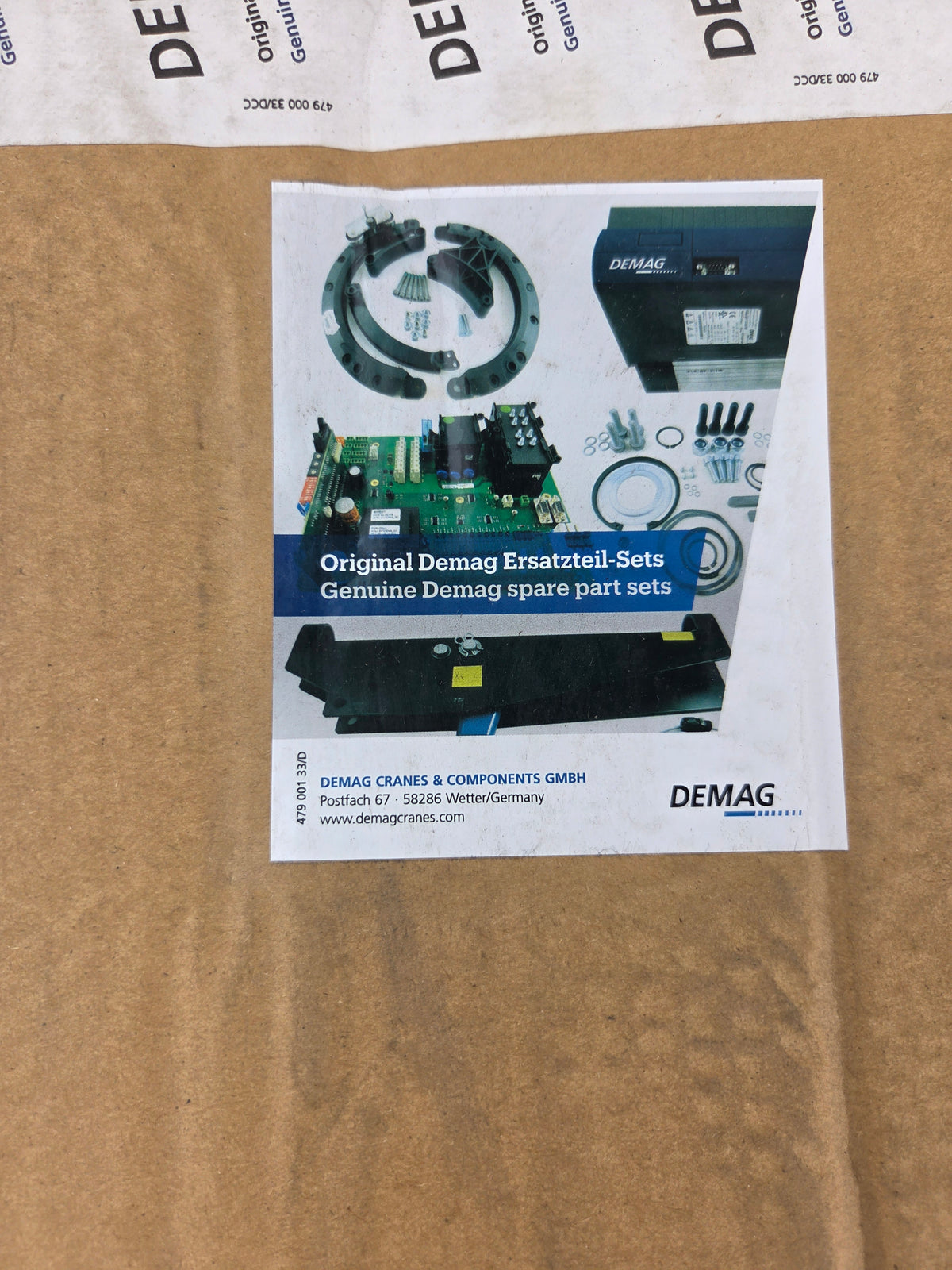 Demag 82480233 Crane Rope Guide 10/20 Left L1700 PA12 for DH1000 Wire-Rope Hoist