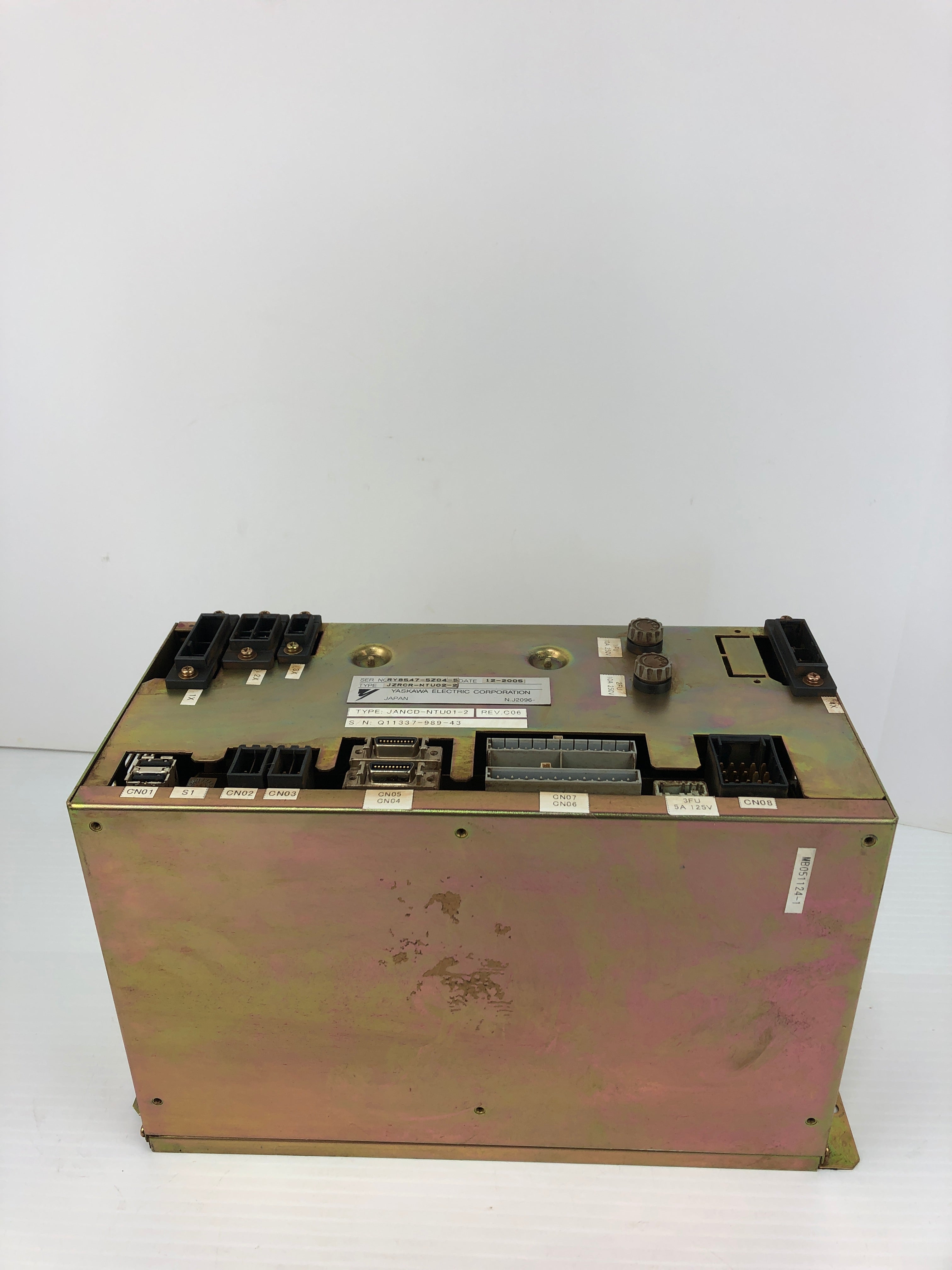 Yaskawa Electric JZRCR-NTU02-2 Power Supply Module Rev. C06 250V 10A