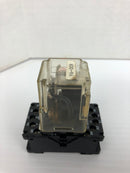 Potter & Brumfield KRPA-14DG-24 Relay with Allen Bradley Base