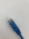 Grandmax FER6E-001-BLU Cat. 6 Molded Patch Cord 1Ft Blue (Lot of 2)