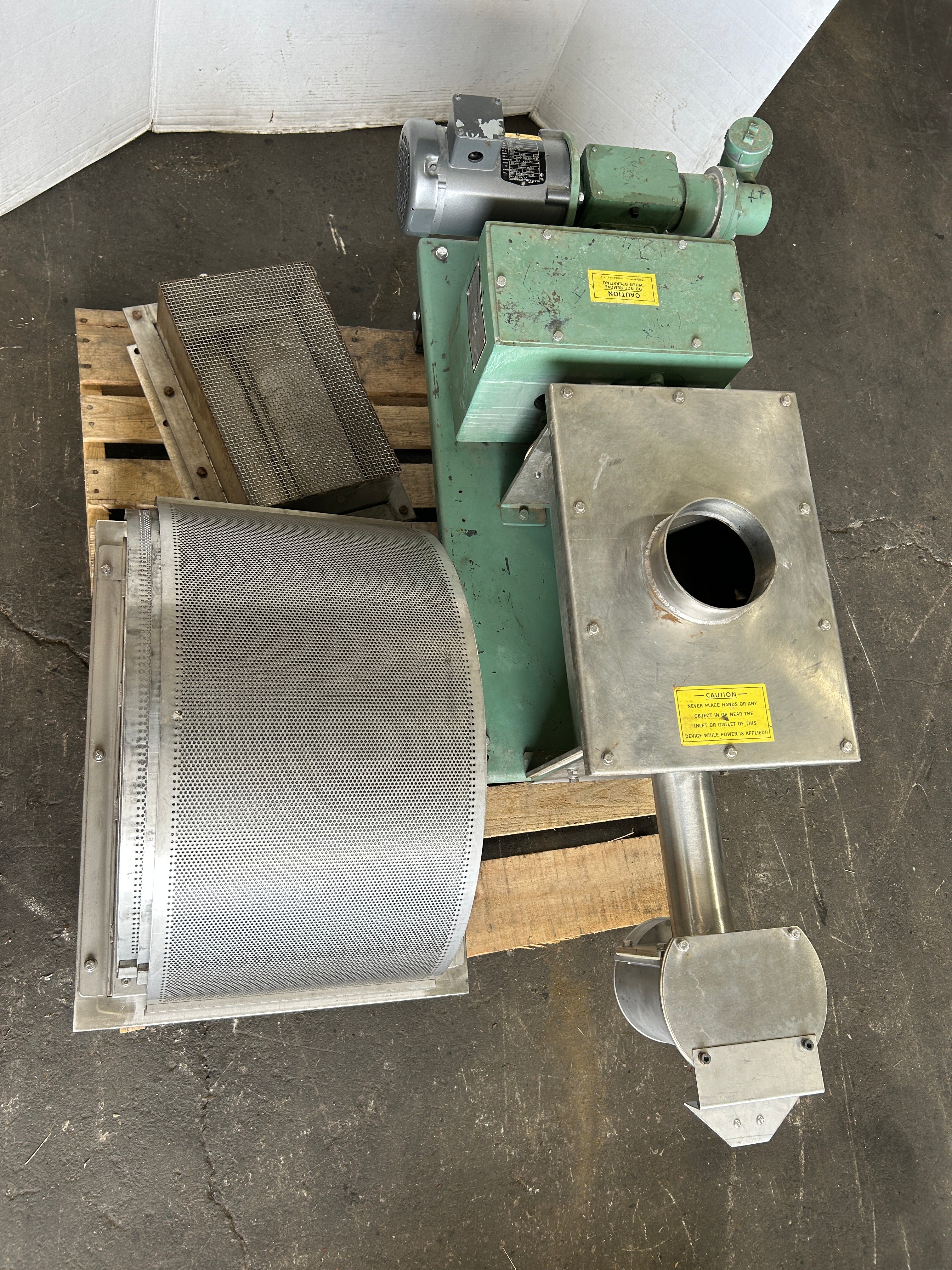 Acrison 105Z-G Metering Screw Feeder 1.58 - 0.75HP 15:1 Ratio FHM01206-311736