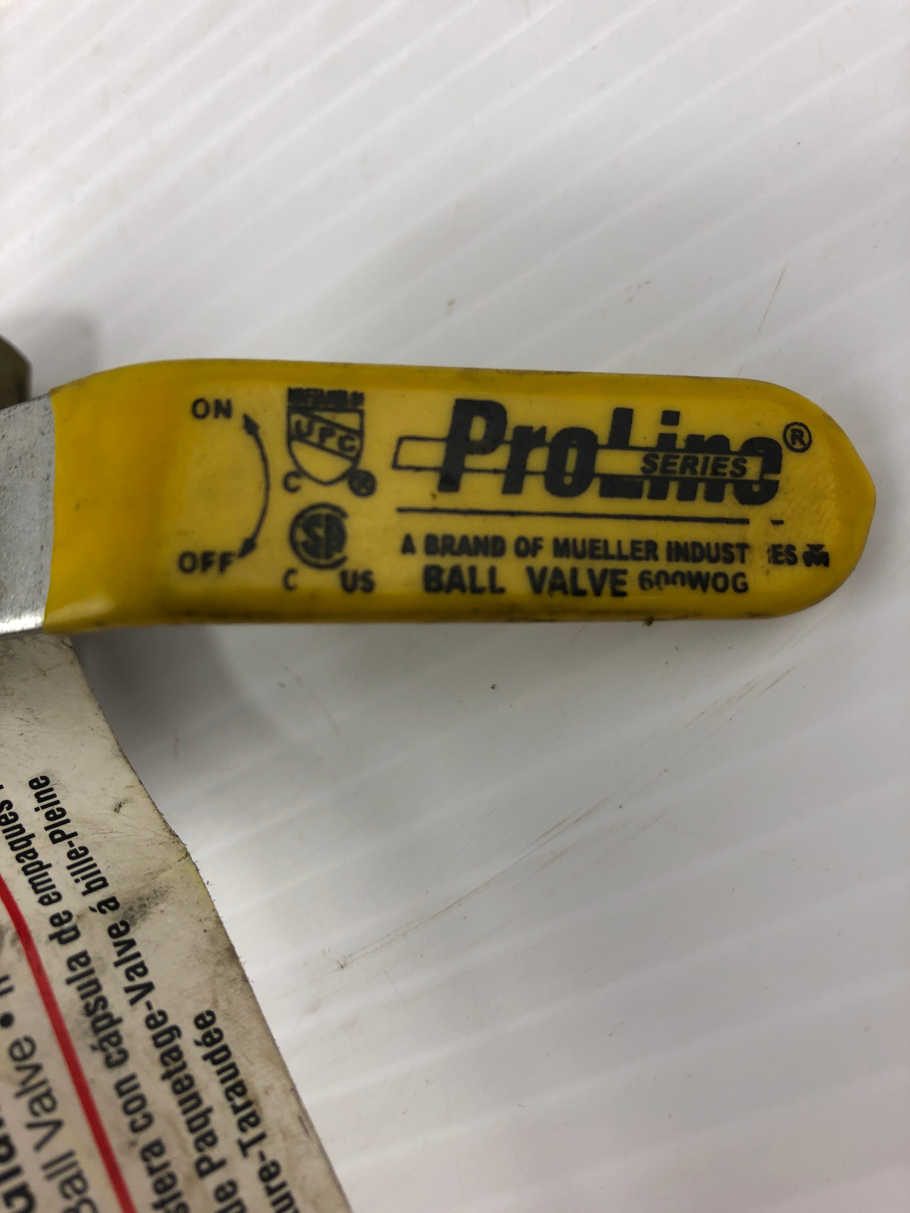 Pro Line Ball Valve 600WOG 1/2"