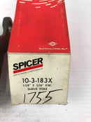 Spicer 10-3-183X Sleeve Yoke 1-1/8" x 5/16" KW