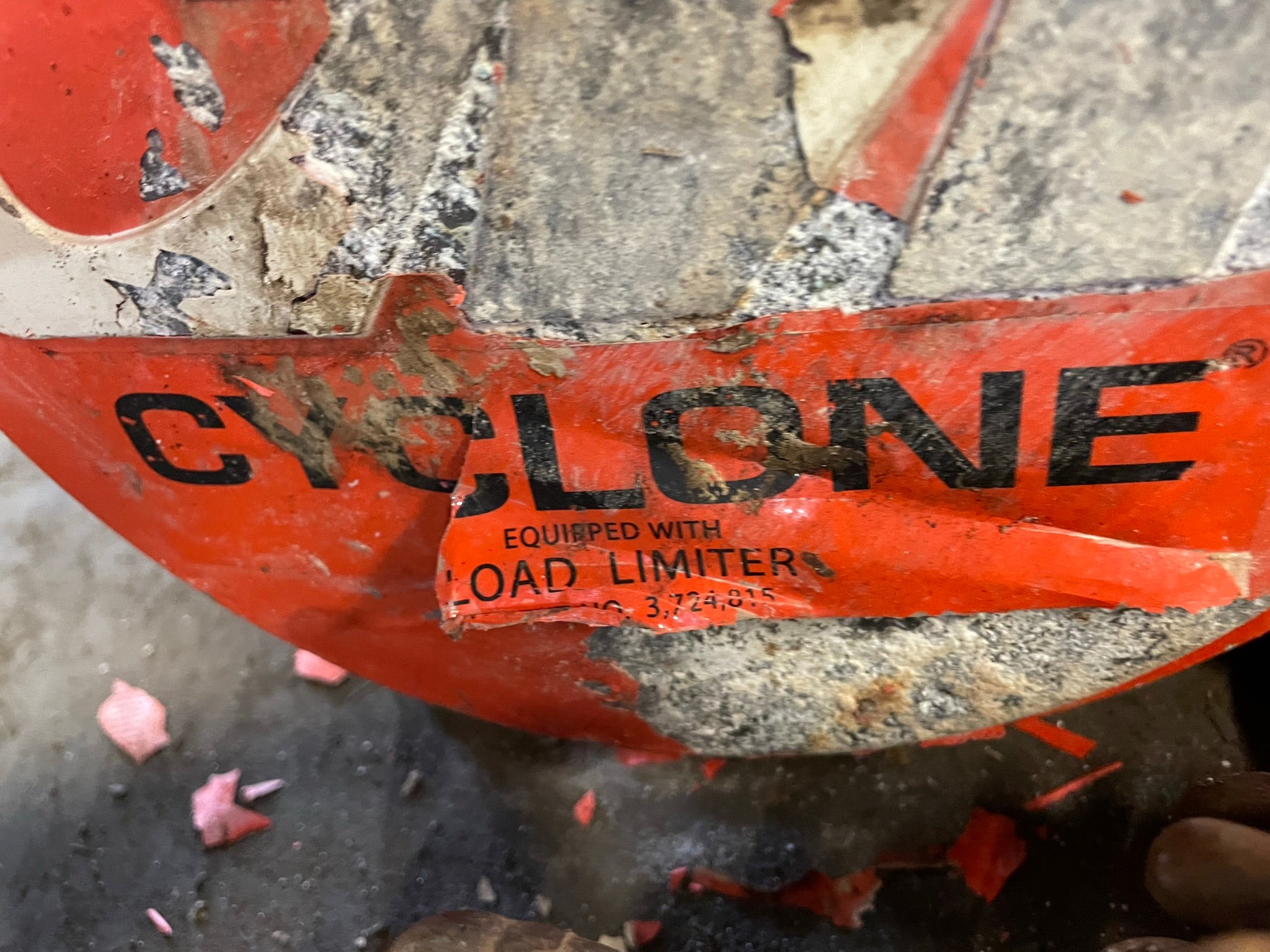 CM Cyclone 2 Ton Manual Chain Fall Hoist with Load Limiter S5836TB
