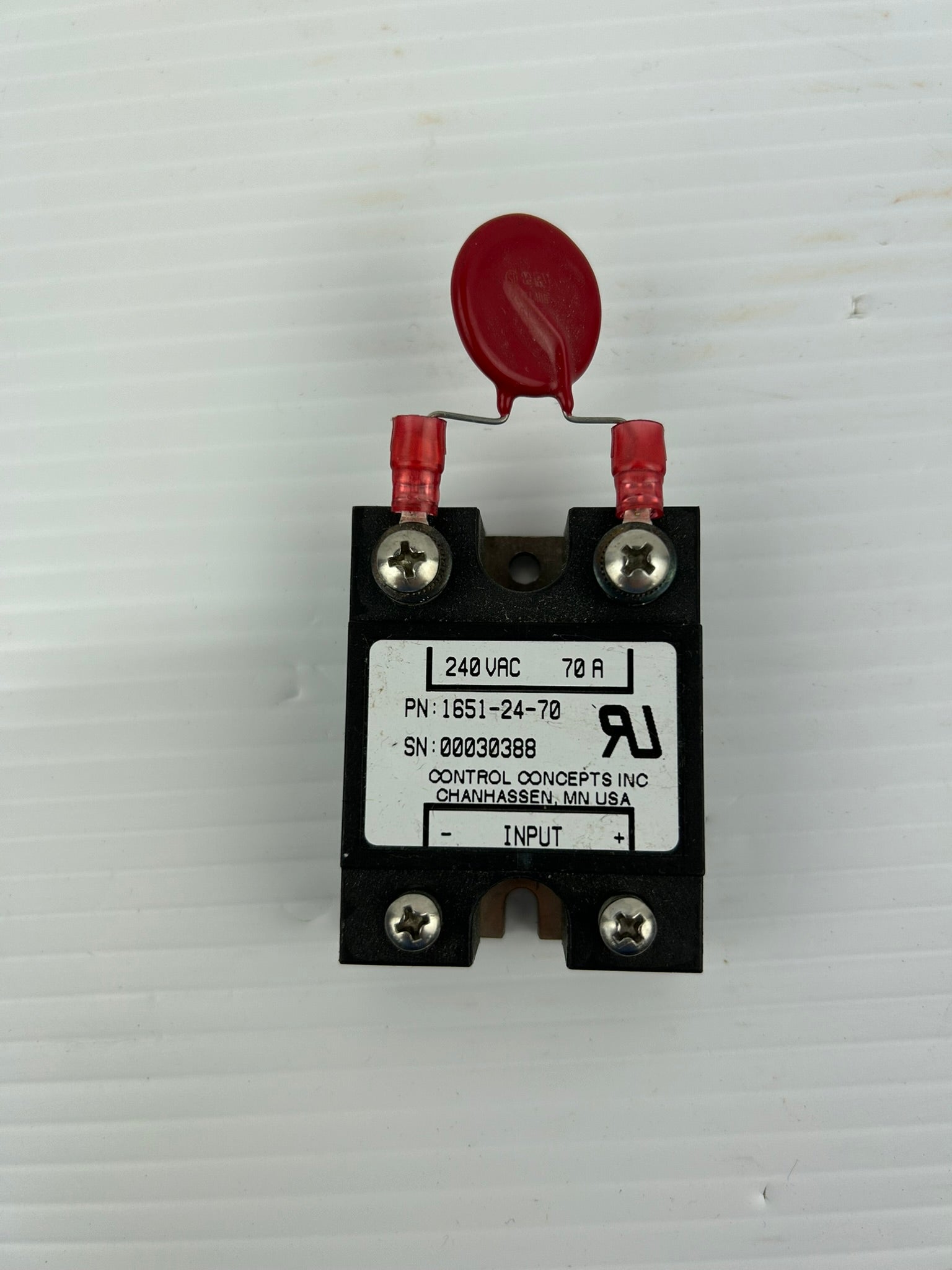 Control Concepts 1651-24-70 Solid State Relay 240VAC 70A
